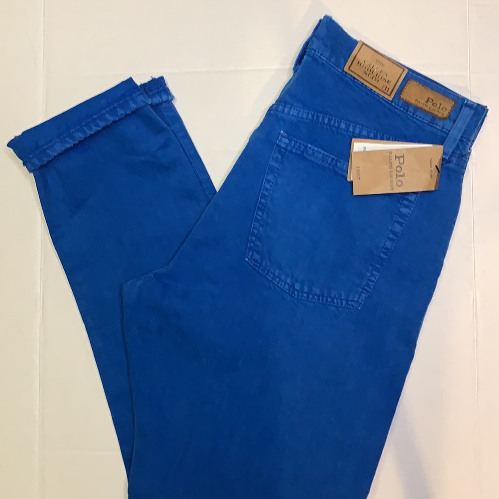The Callen High Rise Slim Jeans by Ralph Lauren